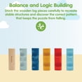 thumbnail image 6 of PlanToys® Wooden Log Puzzle for Kids | Montessori Brain Teaser Toy with 6 Interlocking Pieces | STEM Puzzle Game for Toddlers | Travel Game for Fine Motor Skills, Focus & Logical Thinking, 6 of 9