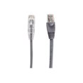 thumbnail image 3 of Black Box Slim-Net - Patch cable - RJ-45 (M) to RJ-45 (M) - 5 ft - UTP - CAT 6 - booted, molded, stranded - gray, 3 of 3
