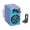 Blue Square mouth, variant on Compact Portable Metal Blower Changeable Speed 10000RPM USB Cable Compatible for Barbecue Grill Aid Outdoor