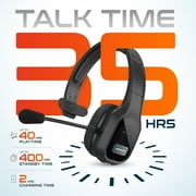 Delton 20x Bluetooth Headset, Ultralight Wireless Headphones for Computer, Laptop & Smart Phones.
