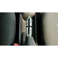 thumbnail image 4 of For Mini,Cooper,Black,Union,Jack,Handle,Hand,Brake,Emergency,Cover,Trim,UK, 4 of 4