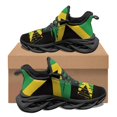 thumbnail image 1 of Zapatos vulcanizados suaves con estampado de la bandera de Jamaica, unisex, para otoño e invierno, con absorción de impactos, antideslizantes, de moda, clásicos, para caminar., 1 of 6