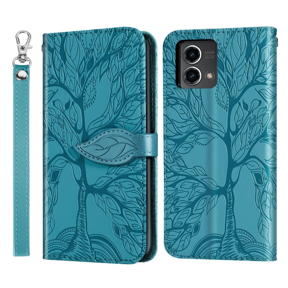 Funda TIPOYOROO para Motorola Moto G Stylus 5G 2023-Turquesa