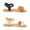 BLACK/TAN/GOLD/NUDE, variant on DREAM PAIRS Women's Cute Open Toes One Band Ankle Strap Flexible Summer Flat Sandals HOBOO-NEW TAN 11