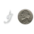 thumbnail image 2 of Sterling Silver Medium Script Initial Letter J Charm, 2 of 5