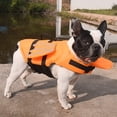 thumbnail image 5 of M, Naranja Chaleco Salvavidas para Perros Chaleco Salvavidas para Perros Chaleco Salvavidas Reflectante Chaleco Salvavidas para Perros de tamaño Ajustable para Nadar Surf Navegar Caza, 5 of 5
