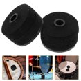 thumbnail image 1 of OUNONA 2 Sets Generous Style Cymbal Replacement Accessories Black Performance, 1 of 8