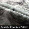 thumbnail image 7 of TWINNIS Cowhide Rug Faux Leather Rug Animal Print Rug, Carpet For Bedroom, Home Office, Living Room, Home Decor Mat,2.3ft×3.6ft,LE1-19, 7 of 7