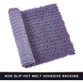 thumbnail image 5 of Walensee Non-Slip Bathroom Rugs Chenille Soft Striped Plush Bath Mat, 24" x 36", Lavender, 5 of 10