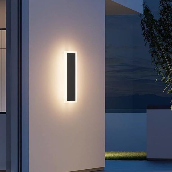 Ralbay Long Outdoor Wall Light 11.8In