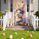 thumbnail image 5 of Yusimy Easter Door Curtain Door Cover Decorative Curtain Party Supplies for Room Garden Wall Decor Easter Holiday, 5 of 6