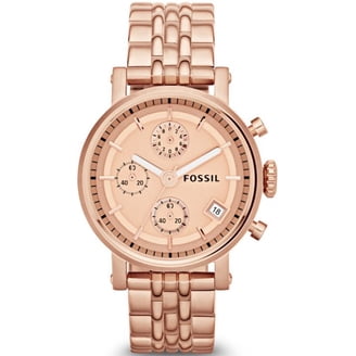 Fossil Gold-Tone Chronograph Watch with Crystal Detailing Women’s Watch Neutra Chronograph Gold-Tone Stainless Steel Watch - FS6093  main image 2