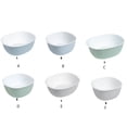 thumbnail image 4 of Matsuzay Colador blanco no tóxico para lavar verduras de forma segura y saludable, cesta de cocina para lavar arroz Organizadores de utensilios de cocina Azul S, 4 of 6