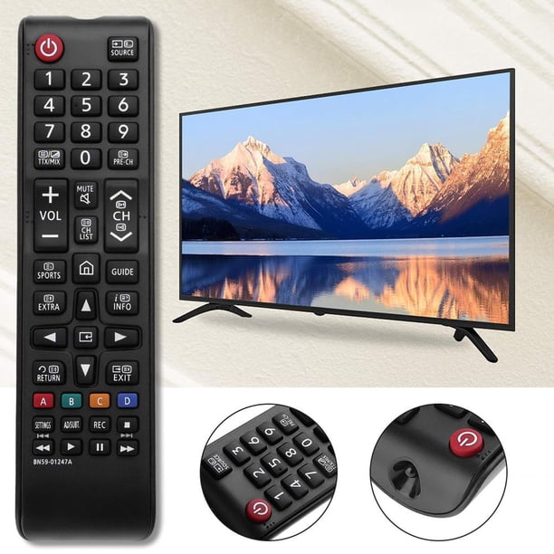 2 uds reemplazaron el control remoto inteligente LCD BN59-01247A para Samsung UA78KS9500W