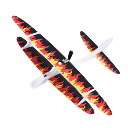 Tuscom Airplane Toy Electric Roundabout Manual Throwing Cyclone Gliding Foam Plane Dual Flight Mode Aeroplane Gliders Flying Aircraft Outdoor Sport Game Birthday Party (Best Games To Play On Airplane Mode)