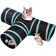 thumbnail image 5 of Túnel de juego para gatos, juguete para gatos, juguete para perros, túnel de juego de 3 vías para gatito, cachorro, conejo, perro pequeño TUNC Sencillez, 5 of 5