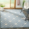 thumbnail image 4 of SAFAVIEH Linden Franco Damask Area Rug, Natural/Brown, 6'7" x 6'7" Square, 4 of 5