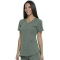 thumbnail image 6 of Dickies Dynamix Scrubs Top for Women V-Neck DK730, 6 of 8