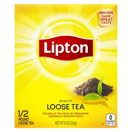 Lipton Loose Leaf Black Tea, Caffeinated, 8 Oz
