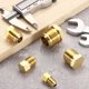 thumbnail image 4 of 2Pack Tapones de Flare de Latón de 5/8" OD, Rosca Masculina 7/8"-14 UNF para Accesorios de Tubo SAE, 4 of 6