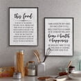 thumbnail image 4 of The Stupell Home Decor Collection This Food Prayer Subtle Birch Typography Oversized Framed Giclee Texturized Art, 16 x 1.5 x 20, 4 of 5