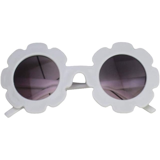 Gafas de sol con forma de corazón para niña, anti-UV, estilo vintage, para bebé