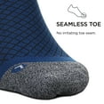 thumbnail image 3 of Feetures Plantar Fasciitis Relief Sock Light Cushion No Show Tab - Targeted Compression Sock for Women & Men - S, Lilatech (1 Pair), 3 of 5
