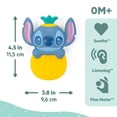thumbnail image 3 of Bright Starts Disney Baby Stitch Tropical Teethe Rattle & Teether, 3 of 7