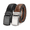 black-brown, variant on Vlokii 2pcs Leather Mens Ratchet Belt Belts For Men Adjustable Automatic Buckle