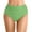 Green, variant on CAIVO Women Swimwear High Waist Bikini Bottoms Swim Briefs Beach Shorts Ruched Bottom High Cut Swim Bottom Full Coverage Swimbottom Boho Beach Vacation Summer Swim Wear