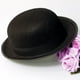thumbnail image 4 of Sombrero bombín negro, sombrero de mago, accesorio de disfraz para hombre, fiesta de disfraces para adultos, 4 of 5