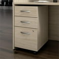 thumbnail image 3 of Arrive 3 Drawer Mobile File Cabinet in Natural Elm - Engineered Wood, 3 of 11