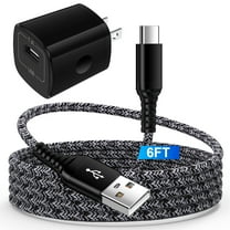 USB Wall Charger Block,FiveBox 2.1A Dual Port USB Charger Block with ...