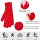 thumbnail image 3 of Guantes de invierno para hombres y mujeres – Guantes de punto térmicos para clima frío con pantalla táctil para correr, conducir, senderismo, 3 of 6