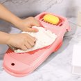 thumbnail image 4 of Yyuenw Washing Board for Laundry, Non-Slip Laundry Washing Board, Plastic Mini Washboard Washing Board for Kids Shirts Clean Laundry Lime, 4 of 5