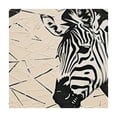 thumbnail image 4 of BANET  Designer Brown Tablecloth for Square Tables,Luxury Velvet Wrinkle Free with Animal Print Pattern Tablecloths,Decorative Table Cover Cloth for Kitchen Dining Room white, 4 of 8