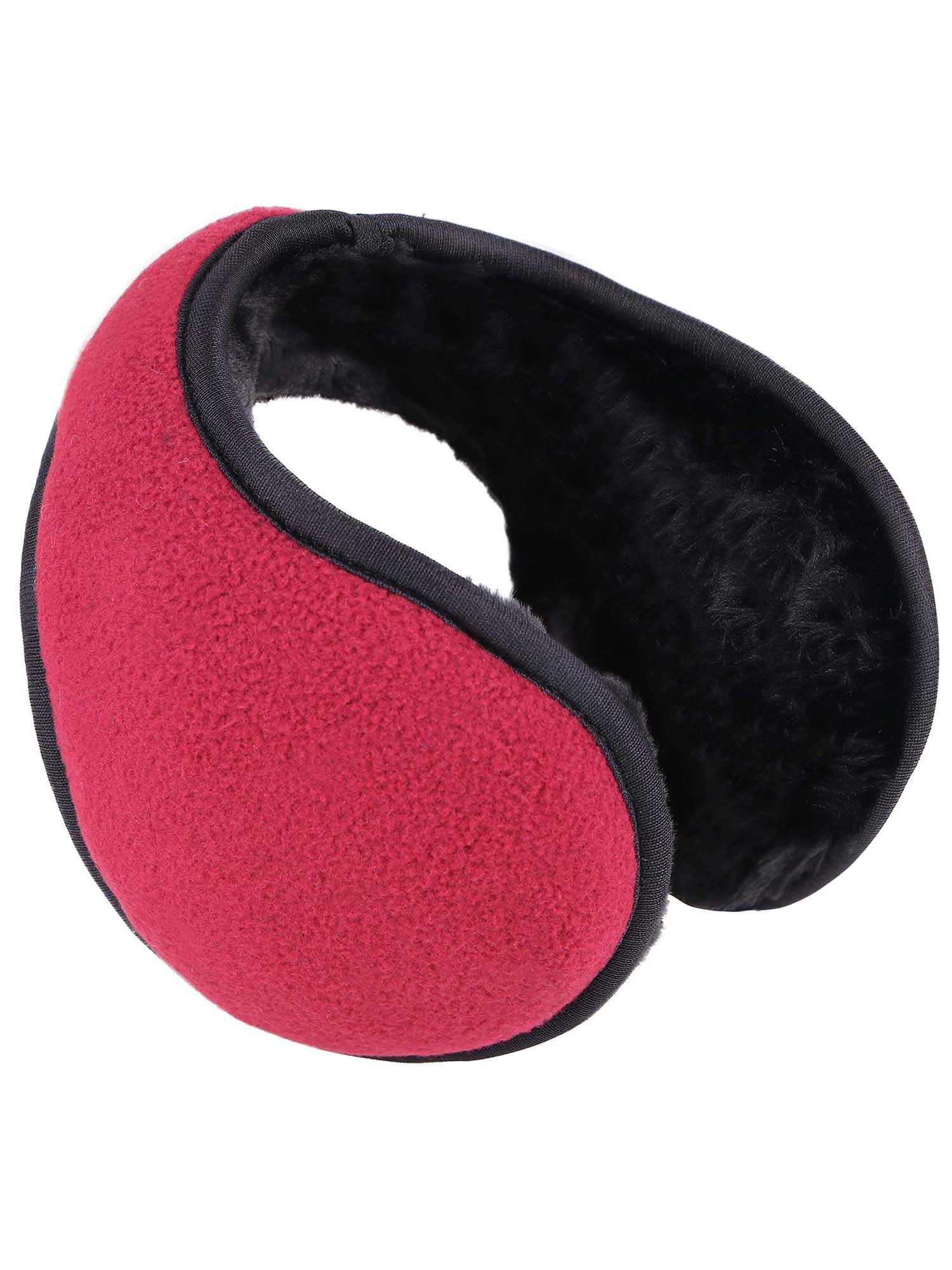 Winter Ear Warmers Outdoor Snowboarding Ear Muffs for Women,Burgundy