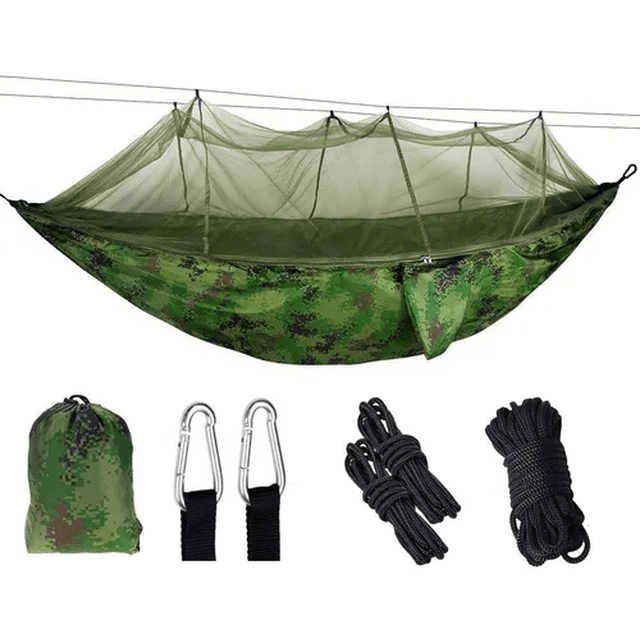Hamaca Camping Colgante Malubero Con mosquitero Malu2314