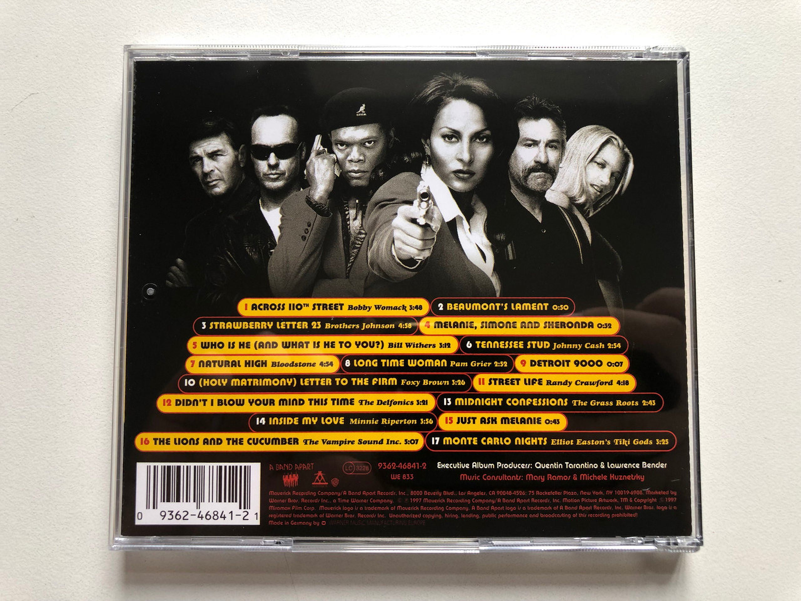 Jackie Brown - Original Soundtrack, 180g Blue Vinyl LP Jackie Brown - Original Soundtrack, 180g Blue Vinyl LP
