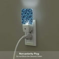 thumbnail image 5 of Honeii Blue Butterfly Print LED Night Light with Light Sensor, Night Lights Plug Into Wall,Ideal for Bedrooms and Hallways-EU, 5 of 7