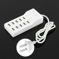 thumbnail image 5 of USB Charger,5V 10 Port Intelligent Fast Charging USB Charger for Mobile Phone 100-240V,USB Fast Charging, 5 of 8