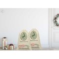 thumbnail image 2 of Printtoo 2 Pcs Large Santa Sacks With Drawstring Canvas Xmas Gifts Bags For Kids Christmas 27x20 Inch, 2 of 9