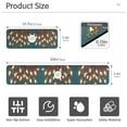 thumbnail image 3 of Yayeee Faucet Mat for Kitchen Sink 14.7" Diatomite Long Splash Guard Pad, Red Christmas Light, 3 of 7