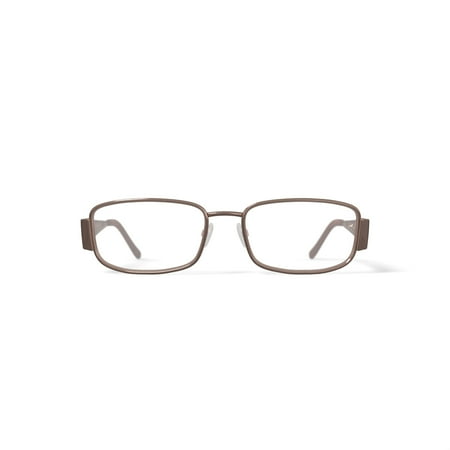 Sophia Loren Women's M273 Rectangular Prescription Eyeglasses with Case, Brown
