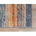 thumbnail image 5 of Unique Loom Mykonos Helios Rug Multi/Beige 4' 1" x 6' 1" Rectangle Striped Coastal Perfect For Living Room Bed Room Dining Room Office, 5 of 8