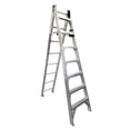 thumbnail image 1 of Escalera Convertible De Aluminio BYP Tipo II 15 Escalones 175Kg plateado 204cm, 1 of 7