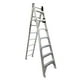 thumbnail image 1 of Escalera Convertible De Aluminio BYP Tipo II 15 Escalones 175Kg plateado 204cm, 1 of 7