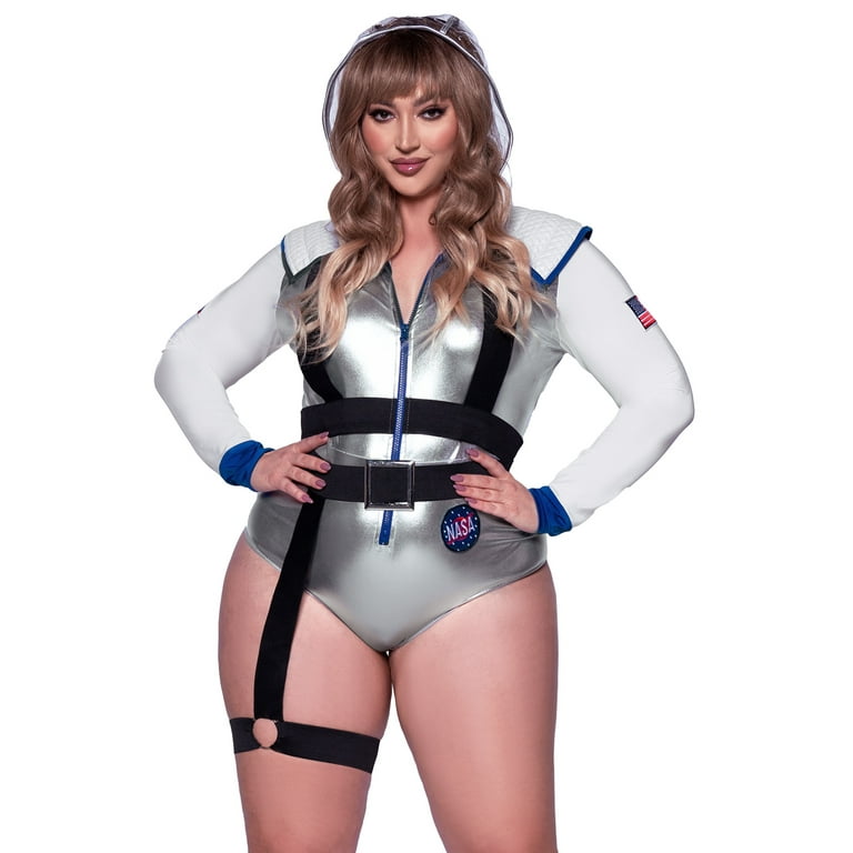Leg Avenue Women s 3 Piece Galaxy Girl Astronaut Costume