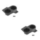 thumbnail image 3 of Sidaley Portavasos de coche de doble orificio multifuncional y flexible de plástico para una fácil instalación negro duradero negro 2piezas, 3 of 6