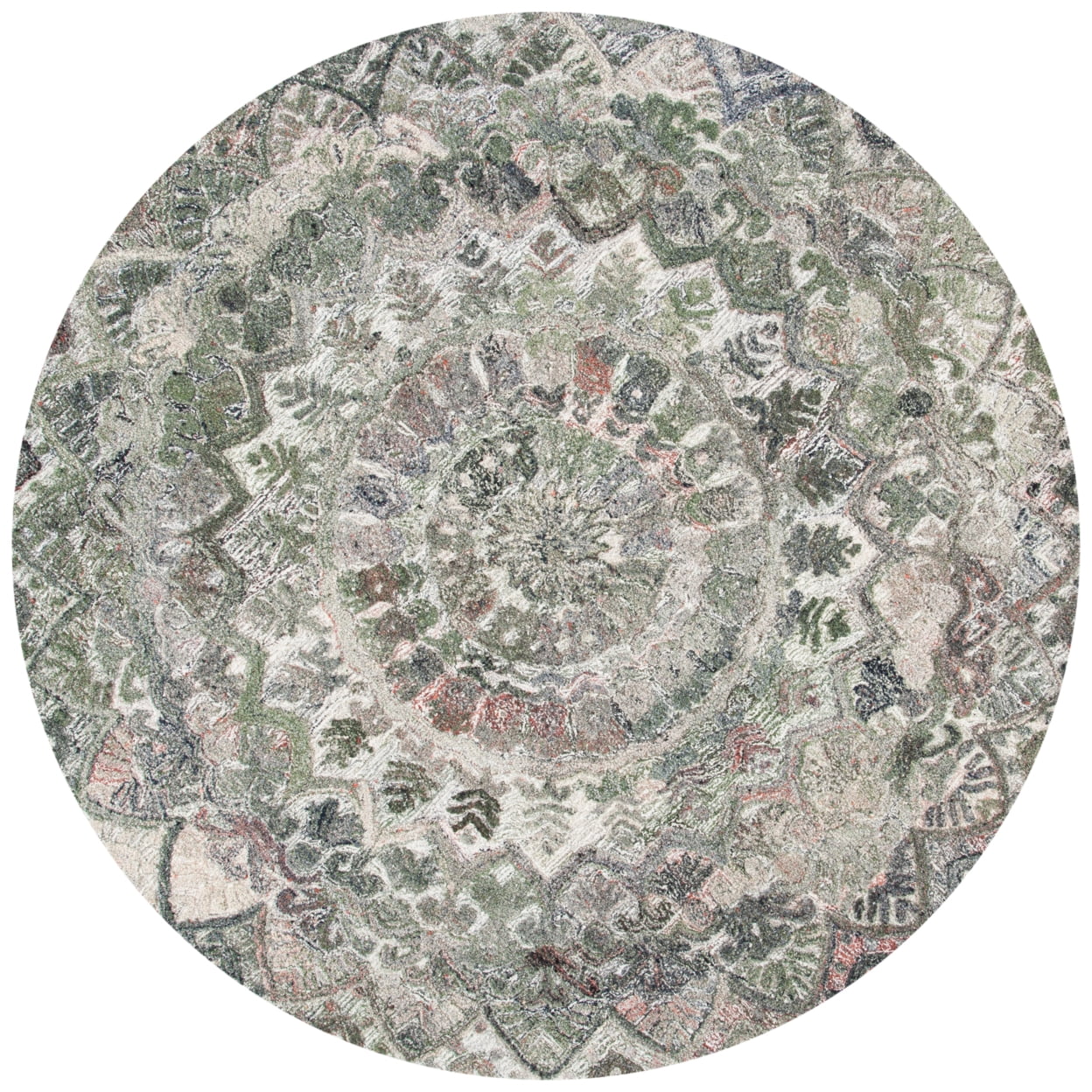 SAFAVIEH Marquee Georgiana Floral Area Rug, Grey/Multi, 10' x 14'